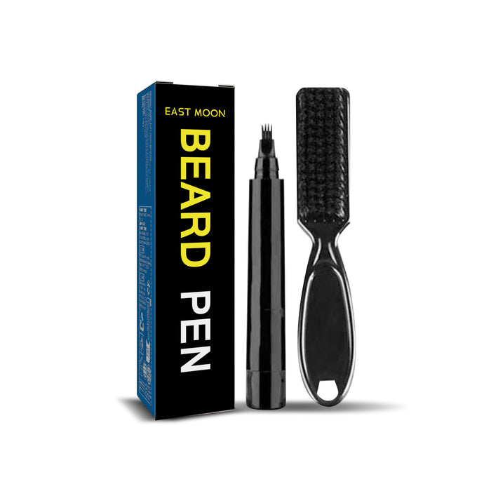 EAST MOON Black Beard Filler Pen & Brush — product and front packaging