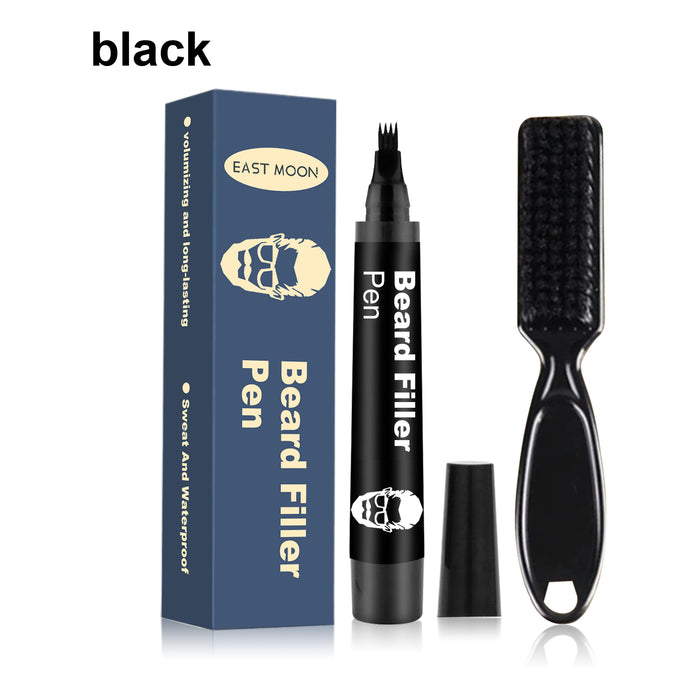 EAST MOON Black Beard Filler Pen & Brush — product and front packaging