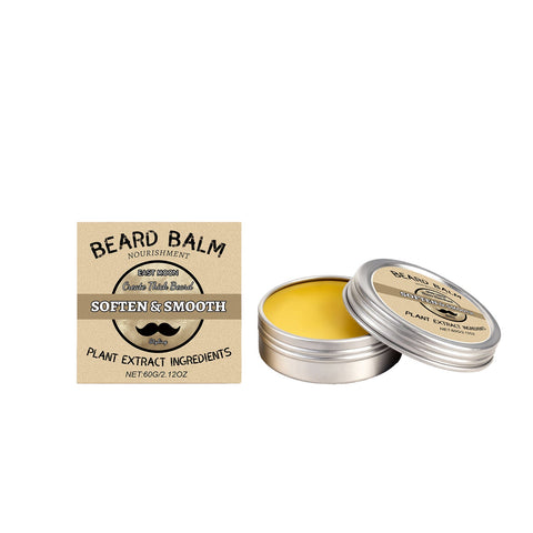 EAST MOON Beard Styling Balm with Beeswax & Shea – 60g — beard balm for men collection