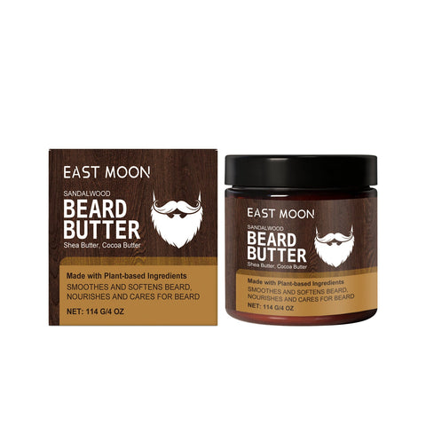 EAST MOON Sandalwood Beard Butter for Men – 114g — beard butter for men collection